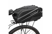 Fietsaccessoires - Wozinsky Bicycle Luggage Rack Bag with Long Strap - Black - 5907769384905
