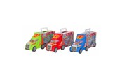Speelgoedauto - Toi-Toys Turbo Racers Truck with Race Cars 3pcs. - 39968Z