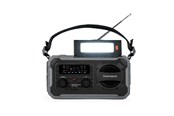 Kamperen & Outdoor - Thomson Emergency Hand Crank Radio with Solar - Grey - RT280G