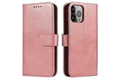 Mobiel - Covers & Cases - Hurtel Magnet Case for Samsung Galaxy S23 Flip Cover Wallet Stand Pink - 5907769351044
