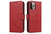 Mobiel - Covers & Cases - Hurtel Magnet Case for Samsung Galaxy S23+ Flip Cover Wallet Stand Red - 5907769351075