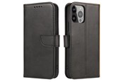 Mobiel - Covers & Cases - Hurtel Magnet Case Cover for TCL 30 5G Flip Cover Wallet Stand Black - 5907769351143