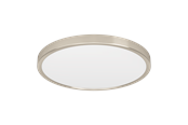 Smart Home - EGLO FUEVA 6-Z Matter ceiling lamp Ø390 mm LED RGB/CCT brushed steel - 901421