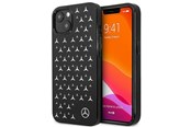 Mobiel - Covers & Cases - Mercedes Silver Stars Pattern Case for iPhone 13 mini - Black - 3666339020217