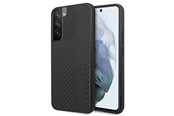 Mobiel - Covers & Cases - Mercedes AMG Carbon Stripe&Embossed Case for Samsung Galaxy S22+ - Black - 3666339043650