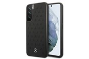 Mobiel - Covers & Cases - Mercedes Leather Stars Pattern Case for Samsung Galaxy S22+ - Black - 3666339044107