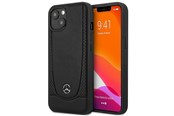 Mobiel - Covers & Cases - Mercedes  Leather Urban Case for iPhone 14 Plus - Black - 3666339082673