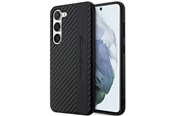 Mobiel - Covers & Cases - Mercedes AMG Carbon Stripe&Embossed Case for Samsung Galaxy S23+ - Black - 3666339113100