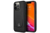 Mobiel - Covers & Cases - Mercedes Leather Urban Case for iPhone 15 Pro Max - Black - 3666339171889