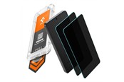Mobiel - Beschermend glas - Spigen Glass tR EZ Fit Pro HD (Privacy) 2 Pack - transparency - Samsung Galaxy S26 - AGL11096
