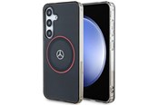 Mobiel - Covers & Cases - Mercedes Double Layer W Red MagSafe Case for Samsung Galaxy S24 - Black - 3666339246181