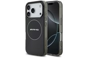 Mobiel - Covers & Cases - Mercedes AMG Double Layer Transparent Smocked MagSafe Case for iPhone 17 Pro - Black - 3666339542047