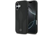 Mobiel - Covers & Cases - Mercedes Leather The Move MagSafe Case for iPhone 17 - Black - 3666339506667