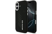 Mobiel - Covers & Cases - Mercedes AMG Silicone Oversize Rhombs MagSafe Case for iPhone 17 - Black - 3666339542146