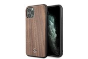 Mobiel - Covers & Cases - Mercedes Wood Line Walnut Case for iPhone 11 Pro Max - Brown - 3700740470718