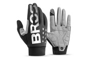 Fietsaccessoires - Rockbros cycling gloves insulated long size: M - black and gray - 8386824304527