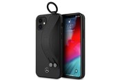 Mobiel - Covers & Cases - Mercedes Strap Line Case for iPhone 12 mini - Black - 3700740483862