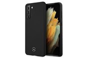 Mobiel - Covers & Cases - Mercedes Silicone Line Case for Samsung Galaxy S21 - Black - 3700740497807