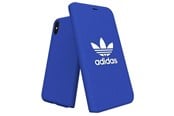 Mobiel - Covers & Cases - Adidas OR Booklet Case Canvas for iPhone X/Xs - Blue - 8718846058421