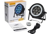 Muziekinstrumenten en DJ-apparatuur - Algam Lighting 7 x 6W LED Par Wash met RGB LED-ring - LAL PARWASH76-RING