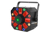 Muziekinstrumenten en DJ-apparatuur - Algam Lighting LED-laserprojector 8 multifunctionele roterende koppen - LAL PHEBUS2