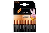Batterij - DURACELL Plus AAA (16-Pack) - 151262