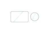Accessoires voor actiecamera's - Puluz 2-in-1 Protective Glass for GO Ultra - PU784T