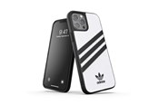 Mobiel - Covers & Cases - Adidas OR Moulded Case PU for iPhone 12 Pro Max - White & Black - 8718846083676