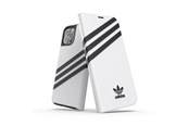 Mobiel - Covers & Cases - Adidas OR Booklet Case PU for iPhone 12 / 12 Pro 6.1" - White and Black - 8718846083768