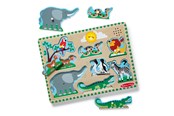 Puzzels - Melissa & Doug Sound Puzzle Zoo Animals - 727/50215