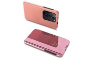Mobiel - Covers & Cases - Hurtel Clear View Case Cover for Xiaomi Redmi K40 Pro+ / K40 Pro / K40 / Poco F3 Pink - 5907769324895