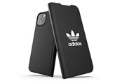 Mobiel - Covers & Cases - Adidas OR Booklet Case BASIC for iPhone 13 - Black & White - 8718846095457