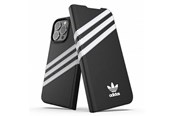 Mobiel - Covers & Cases - Adidas OR Booklet Case PU for iPhone 13 Pro / iPhone 13 - Black & White - 8718846095693