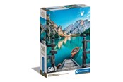 Puzzels - Clementoni Puzzle 500 Pcs CB High Quality Collection Braies Lake - 35538