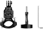 Accessoires voor actiecamera's - Puluz 360° Aluminum Steering Wheel Mount – Black - PU796B