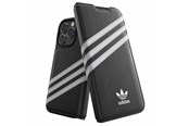 Mobiel - Covers & Cases - Adidas OR Booklet Case PU for iPhone 14 Pro - Black and White - 8718846100205
