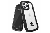 Mobiel - Covers & Cases - Adidas OR Wavy Case for iPhone 13 Pro / iPhone 13 - Black and Clear - 8718846109505