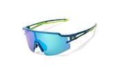 Fietsaccessoires - Rockbros Polarized Cycling Glasses with UV Protection and Corrective Insert Blue Lenses - Blue - 8386824303773