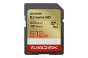 Geheugenkaart - SANDISK Extreme GO SD - 230MB/s - 512GB - SDSDXGN-512G-GNCIN