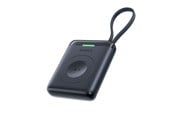 Powerbank - Baseus EnerFill FW11 5W Power Bank for Apple Watch with Built-in Cable - Black Powerbank - Zwart - E0205301