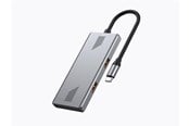 USB hub - Gembird 4-port A + C USB 3.2 (Gen 2) Type-C hub USB hub - 4 - Grijs - UHB-CM-U310-A2C2-01