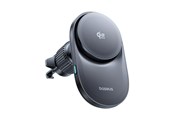 Mobiel - Adapters & Opladers - Baseus PrimeTrip VC2 Pro Magnetic Holder with Qi2.2 Charger and Air Vent Fan - Black - C0013N00