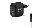 Mobiel - Adapters & Opladers - PORT Designs PORT Connect power adapter - GaN II with 2 m cable - 2 x USB-C USB Type A - 65 Watt - 902065PEU