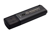USB-stick - Kingston IronKey Locker+ 50 G2 - Zwart - 64GB - USB-stick - IKLP50G2/64GB