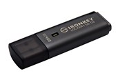 USB-stick - Kingston IronKey Locker+ 50 G2 - Zwart - 256GB - USB-stick - IKLP50G2/256GB