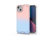 Mobiel - Covers & Cases - Hurtel Ombre Protect Case for iPhone 14 Pink and Blue Armored Case - 9145576272428