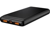 Powerbank - DENVER PQC-10009 - Fast charge Powerbank with 10000mAh battery Powerbank - Zwart - 10000 mAh - PQC-10009