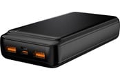 Powerbank - DENVER PQC-20009 - Fast charge Powerbank with 20000mAh battery Powerbank - Zwart - 20000 Ah - PQC-20009