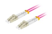 Netwerk - kabel - Lanberg patch cable - 3 m - 3 m - violet - Paars - 3m - FO-LULU-MD41-0030-VT