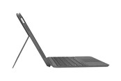 Toetsenbord - Logitech Combo Touch - keyboard and folio case - with trackpad - QWERTY - Spanish - oxford grey Input Device - Keyboard and folio case - Spaans - Grijs - 920-011439